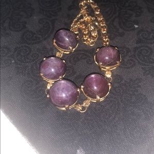 Antique Vintage star ruby bracelet